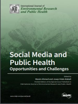 cover image of Social Media and Public Health: Opportunities and Challenges